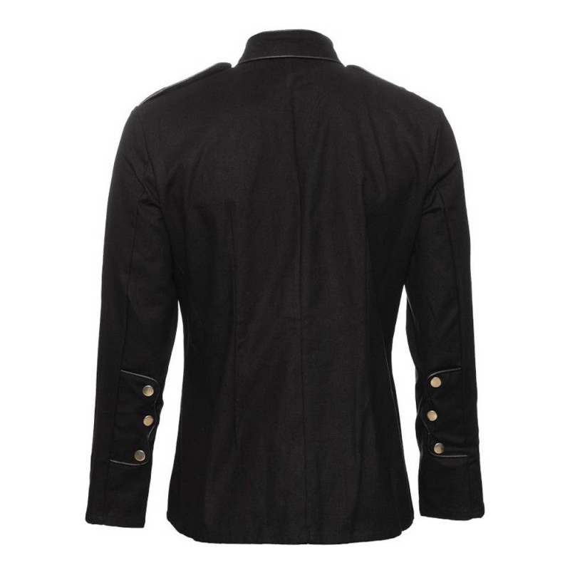 Men Gothic officers Jacket for Sale Discount Military Coat Men Gothic Jacket